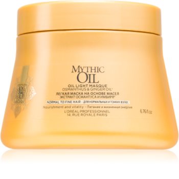 L’Oréal Professionnel Mythic Oil leichte Öl-Maske für normales und feines Haar