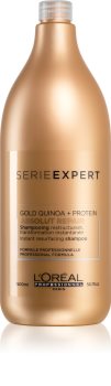 L’Oréal Professionnel Serie Expert Absolut Repair Gold Quinoa + Protein shampoo rigenerante per capelli molto danneggiati