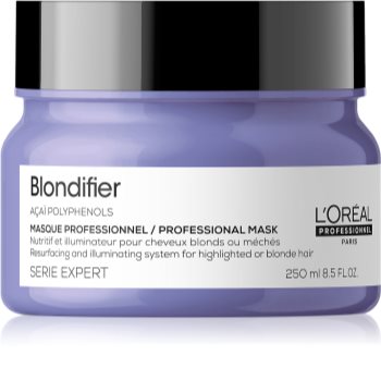 L’Oréal Professionnel Serie Expert Blondifier mascarilla regeneradora y renovadora para cabello rubio y con mechas