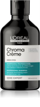 L’Oréal Professionnel Serie Expert Chroma Crème correttore di tinta per capelli per neutralizzare i toni rossi per capelli scuri