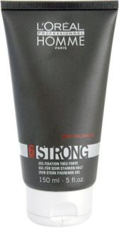 L’Oréal Professionnel Homme 6 Force Strong gél na vlasy extra silné spevnenie