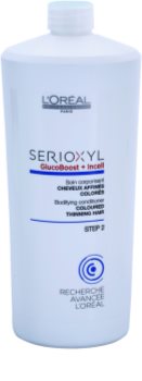 L’Oréal Professionnel Serioxyl GlucoBoost + Incell Conditioner for Colour-Treated Thinning Hair