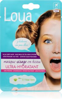Loua Ulltra-Moisturising Face Mask vyživující plátýnková maska