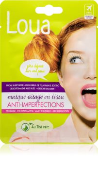 Loua Anti-Blemish Face Mask masque tissu purifiant