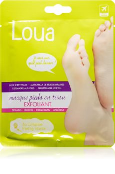Loua Exfoliating Feet Mask regenerační maska na nohy a nehty