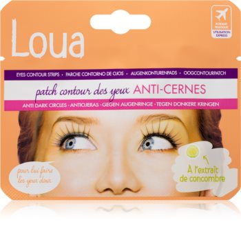 Loua Eyes Contour Strips Anti Shadow masque yeux anti-enflures et anti-cernes