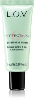 L.O.V. PERFECTitude primer illuminante per fondotinta per pelli sensibili e arrossate