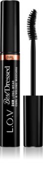 L.O.V. BEST DRESSED verlängernde Mascara für mehr Volumen und für lange Wimpern