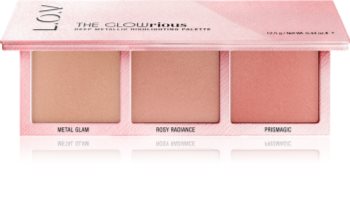 L.O.V. GLOWrious paleta rozjasňovačů