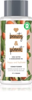 Love Beauty & Planet Happy and Hydrated après-shampoing hydratant pour cheveux secs