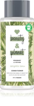 Love Beauty & Planet Delightful Detox balsamo detergente per capelli grassi