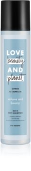 Love Beauty & Planet Volume and Bounty shampoo secco per capelli delicati