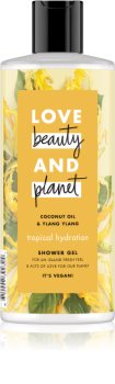 Love Beauty & Planet Tropical Hydration jemný sprchový gel