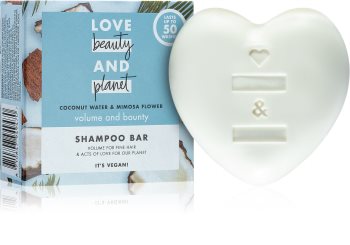 Love Beauty & Planet Volume and Bounty tuhý šampon pro objem vlasů