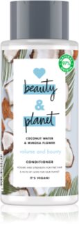 Love Beauty & Planet Volume and Bounty après-shampoing fortifiant pour cheveux fins