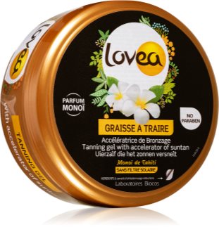 Lovea Tanning Gel Monoi gélový krém pre intenzívne opálenie