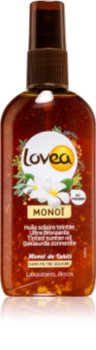 Lovea Monoi tónovací sprej pre urýchlenie opálenia