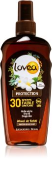 Lovea Protection suchý olej na opaľovanie SPF 30