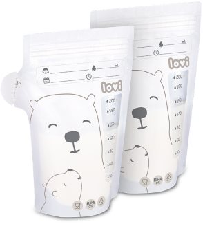 LOVI Buddy Bear Beutel zum Aufbewahren von Muttermilch