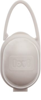 LOVI Dummy Case 0+ m Schnullerbox Farbton Beige