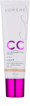 Lumene Nordic Chic CC ľahký zmatňujúci make-up 6 v 1