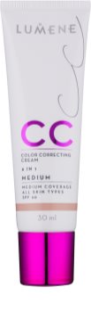 Lumene Nordic Chic CC ľahký zmatňujúci make-up 6 v 1