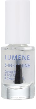 Lumene Gloss & Care prebase y esmalte de uñas de acabado 3 en 1
