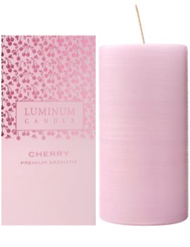 Luminum Candle Premium Aromatic Cherry vonná sviečka veľká (Ø 70 - 130 mm, 65 h)