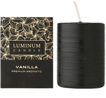 Luminum Candle Premium Aromatic Vanilla illatos gyertya nagy (⌀ 60–80 mm, 32 h)