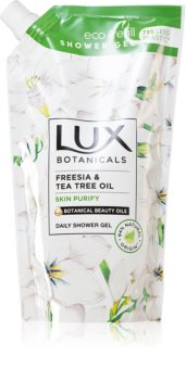 Lux Eco-Refill Freesia & Tea Tree Oil sanftes Duschgel Ersatzfüllung