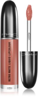 MAC Retro Matte Liquid Lipcolour mat ruž s metalik efektom