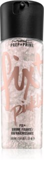 MAC Cosmetics Prep + Prime Fix+ (Shimmer) Sprühnebel für das Gesicht zum Fixieren von Make up für augenblickliche Aufhellung