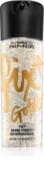 MAC Cosmetics Prep + Prime Fix+ (Shimmer) мъгла за лице за фиксиране на грима за мигновено озаряване