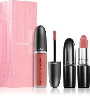 MAC Cosmetics Powder Kiss Lip Kit: Like a Daughter козметичен комплект (за жени )
