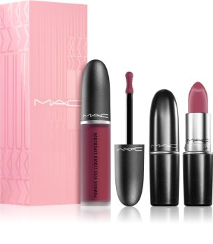 MAC Cosmetics Powder Kiss Lip Kit: Like a Mother coffret cosmétique pour femme