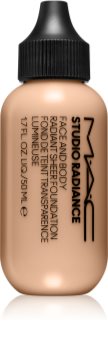 MAC Cosmetics Studio Radiance Face and Body Radiant Sheer Foundation lekki podkład do twarzy i ciała