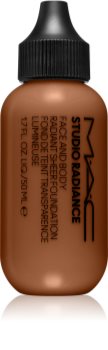 MAC Cosmetics Studio Radiance Face and Body Radiant Sheer Foundation lehký make-up na obličej a tělo