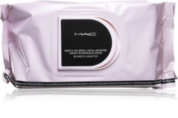 MAC Cosmetics  Gently Off Wipes + Micellar Water Foundation-Entfernungstücher