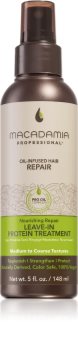 Macadamia Natural Oil Nourishing Repair Vahvistava Jätettävä Hoito Vaurioituneille Hiuksille