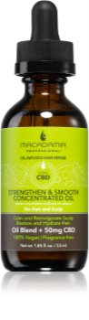 Macadamia Natural Oil Strengthen & Smooth huile régénérante et détoxifiante pour racines et cuir chevelu