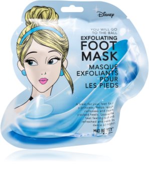 Mad Beauty Disney Princess Cinderella exfoliačná maska na nohy
