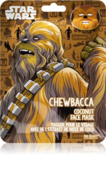 Mad Beauty Star Wars Chewbacca hydratačná plátienková maska s kokosovým olejom