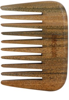 Magnum Natural pente da madeira de guaiaco - estilo de cabelo afro