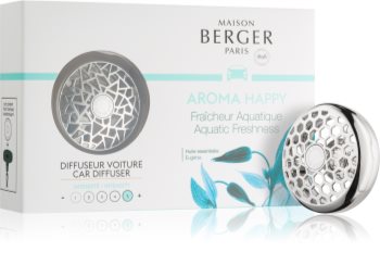 Maison Berger Paris Car Aroma Happy vůně do auta clip (Aquatic Freshness)