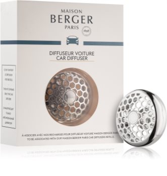 Maison Berger Paris Car Honey Comb illat autóba clip (Chrome)