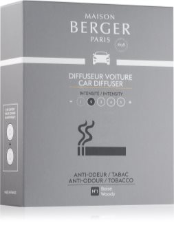Maison Berger Paris Car Anti Odour Tobacco vůně do auta náhradní náplň (Woody)