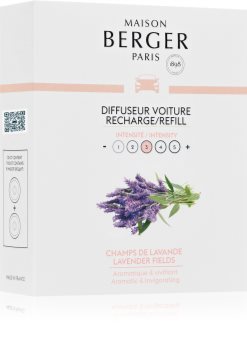 Maison Berger Paris Car Lavender Fields vůně do auta náhradní náplň