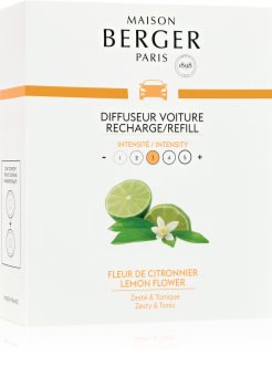 Maison Berger Paris Car Lemon Flower parfum pentru masina Refil