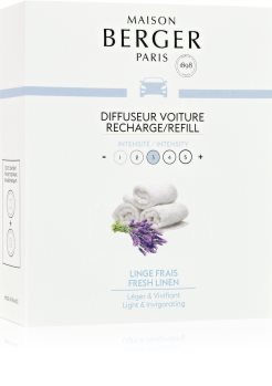 Maison Berger Paris Car Fresh Linen vôňa do auta náhradná náplň