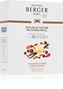 Maison Berger Paris Car Amber Powder vôňa do auta náhradná náplň